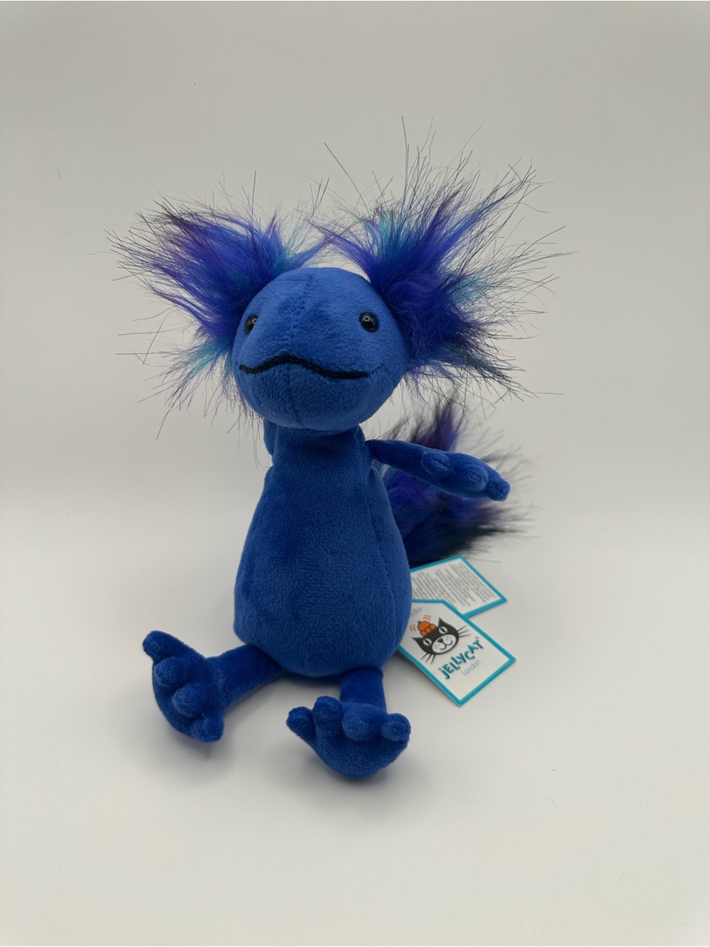 NWT Jellycat Blue Andie Axolotl retired